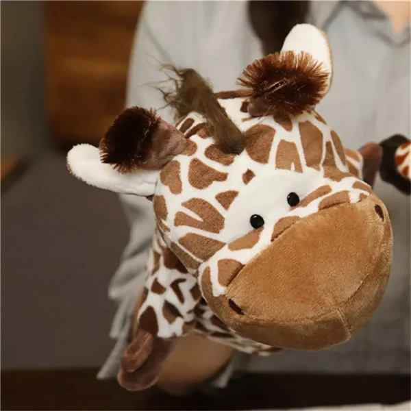 Animal Hand Finger Story Puppet Kawaii Plush Doll Educational Baby Toy Lion Elephant Bunny Monkey Giraffe Soft Toys Stuffed Doll - Image 5