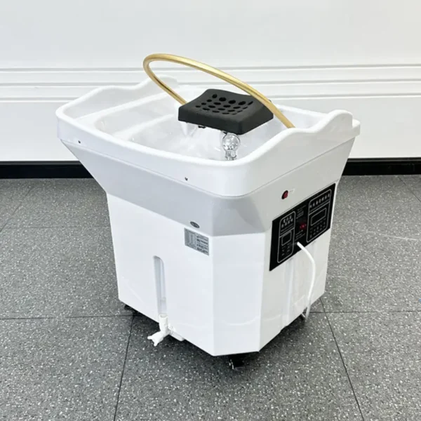 60 Liter Tank Salon Salon Furniture Shampoo Bowl Sink Shampoo Bed Portable Head Spa Equipment Portable Shampoo Chair Basin - Image 5