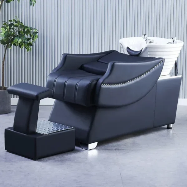 Beauty Salon Washing Chair Professional Hair Spa Massage Bed Stylist Shampoo Basin Hairdressing Stock Cama Abatible Makeup - Image 2
