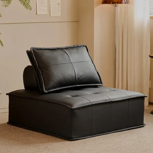 Nordic Modern Lazy Living Room Sofa Puffs Theater Designer White Modular Couch Ergonomic Soft Canape Salon Living Room Furniture - Image 6