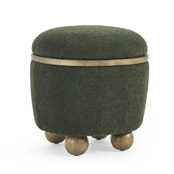 Storage Ottoman Bench, Bedroom Bench with Hidden Storage, Footrest Stool for Living Room Furniture, Entryway, Hotel Use - Image 5