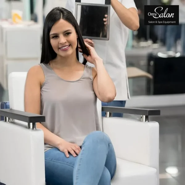 Barber Chair Heavy Duty Salon Chair for Barbershop Spa Tattoo Shampoo Equipment - Image 2