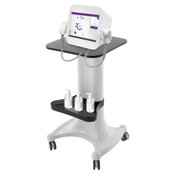 2 Tiers Salon Trolley Hairdressing Rolling Cart Beauty Tray SPA Storage Equipment Machine Organizer on Wheels - Image 2