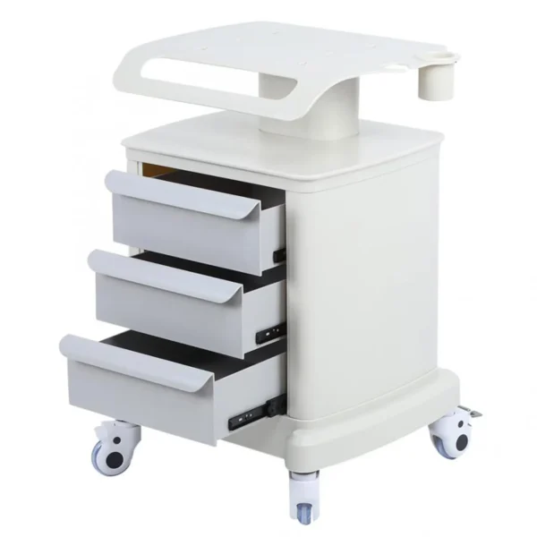 3 layer Salon Trolley Cosmetic Instrument Cart SPA Stand Desktop Storage Rack For Beauty Machines - Image 2